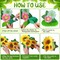 10-Piece Sunflower Honeycomb Centerpiece Set – Table Toppers for Spring, Summer, Autumn Birthday Parties, Classroom, Office & Holiday Decorations